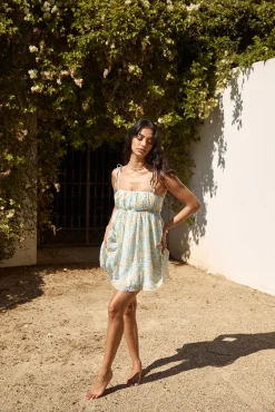 Summer Sunrise Mini Dress Multi