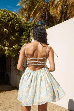 Summer Sunrise Mini Dress Multi