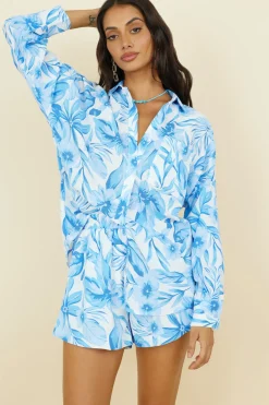 Summer Sweethearts Shorts Blue