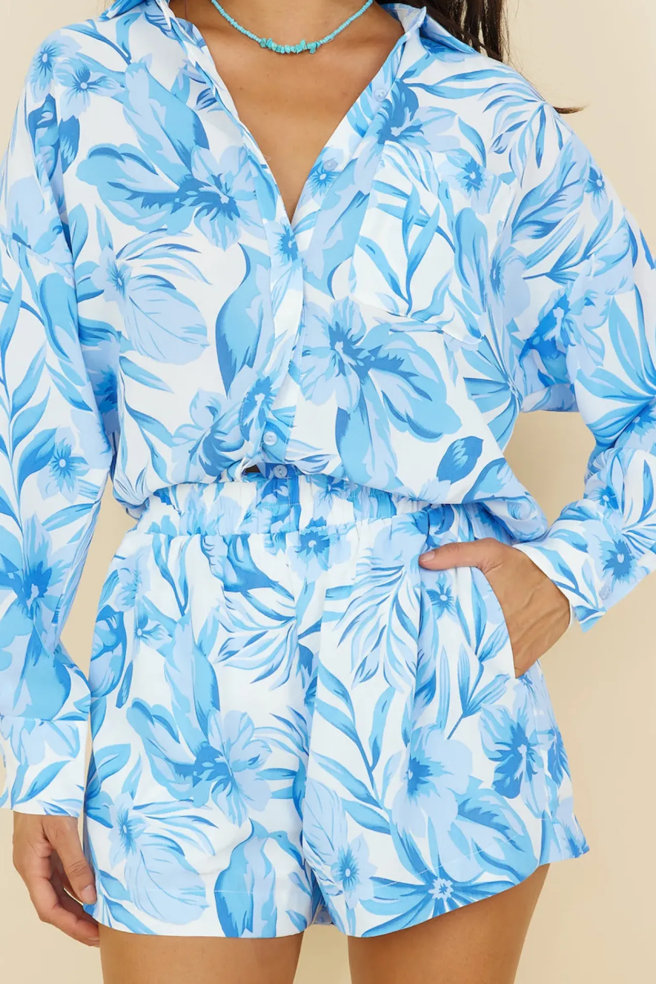 Summer Sweethearts Top Blue