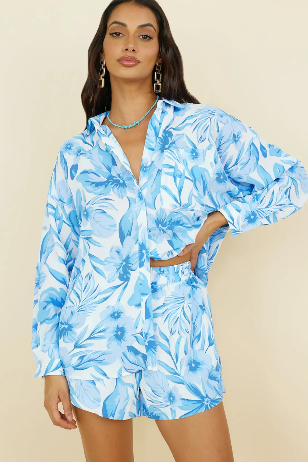 Summer Sweethearts Top Blue