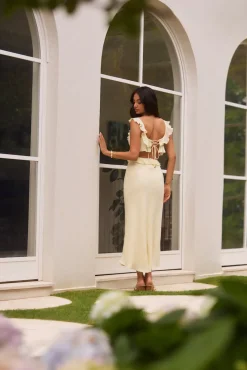 Sundream Maxi Dress Yellow