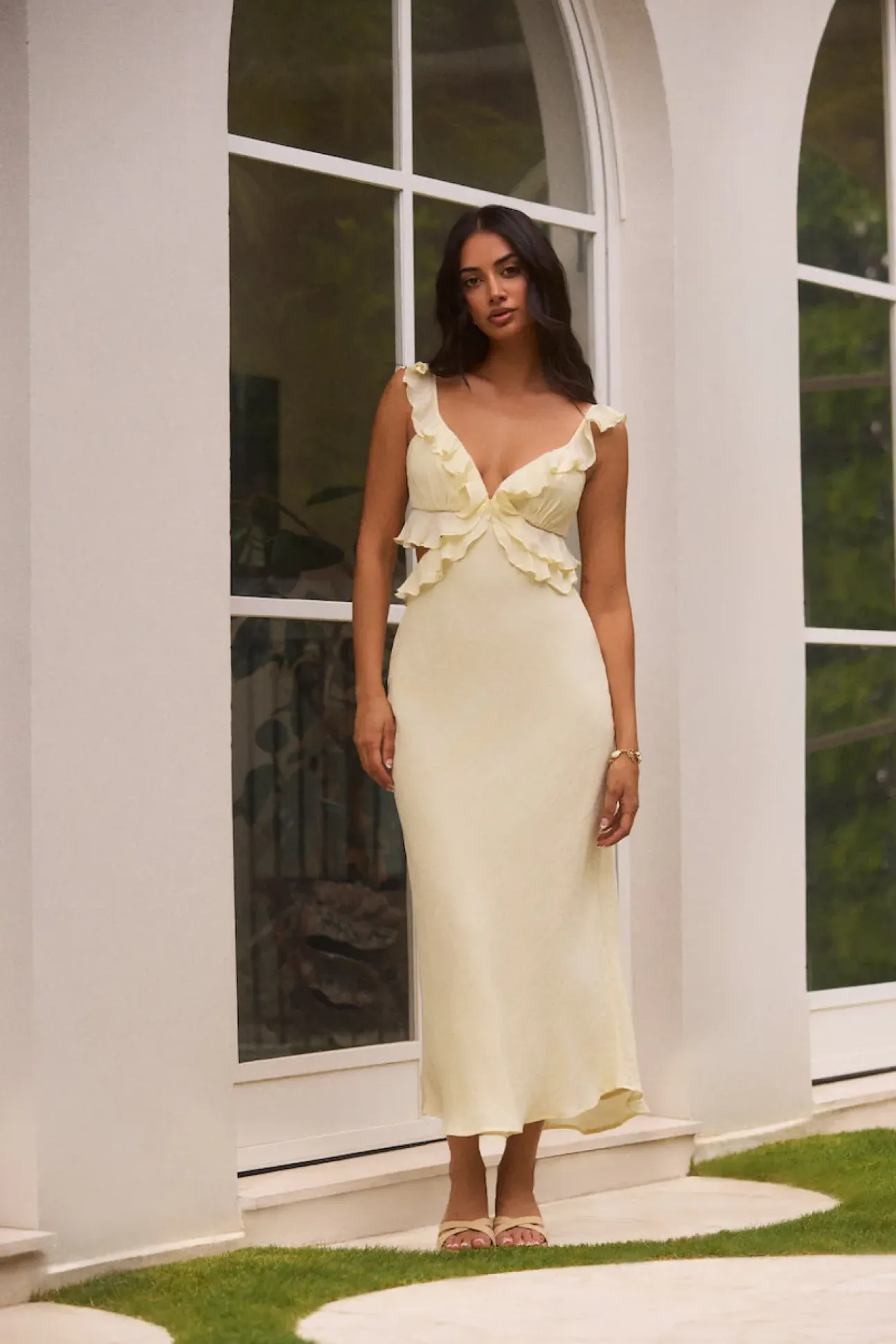 Sundream Maxi Dress Yellow