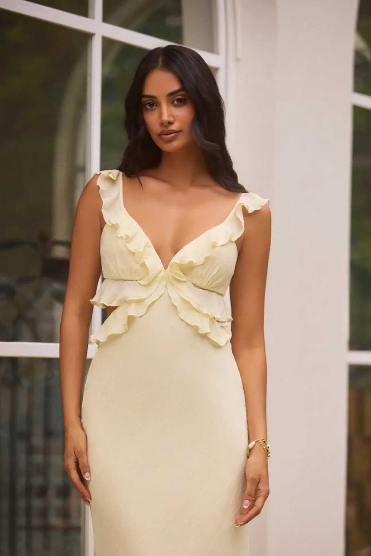 Sundream Maxi Dress Yellow