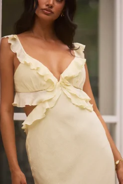 Sundream Maxi Dress Yellow