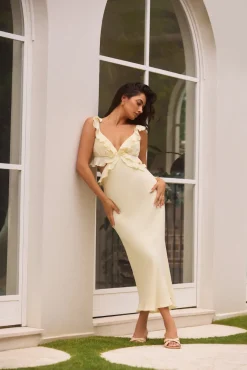 Sundream Maxi Dress Yellow