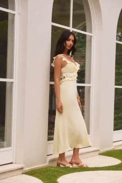 Sundream Maxi Dress Yellow