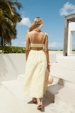 Sunflower Dreams Maxi Dress Yellow