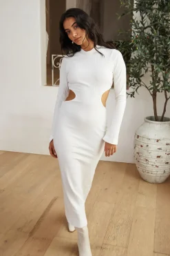 Sun-kissed Feeling Maxi Dress White