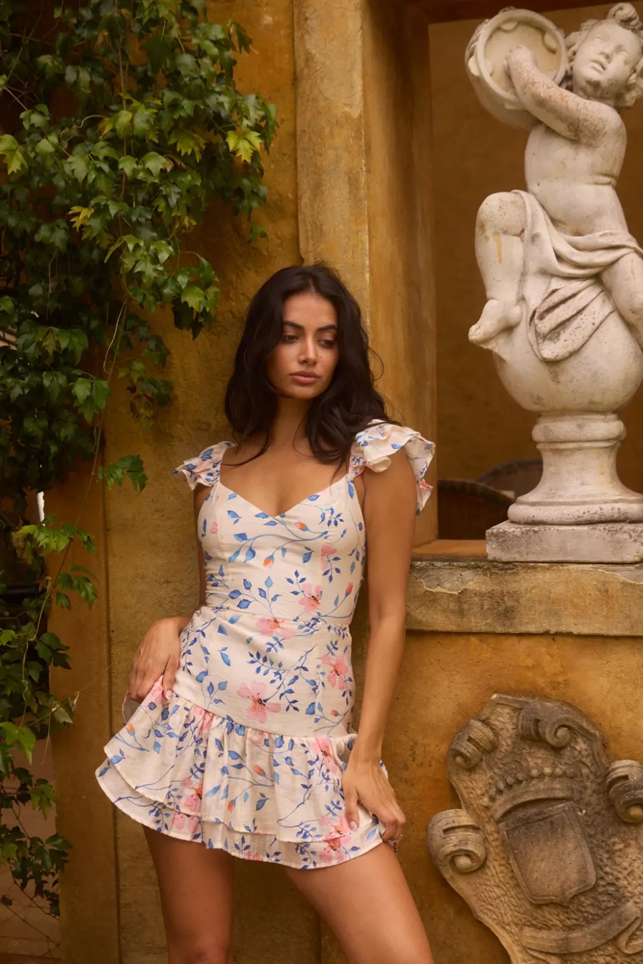 Sunkissed Garden Mini Dress