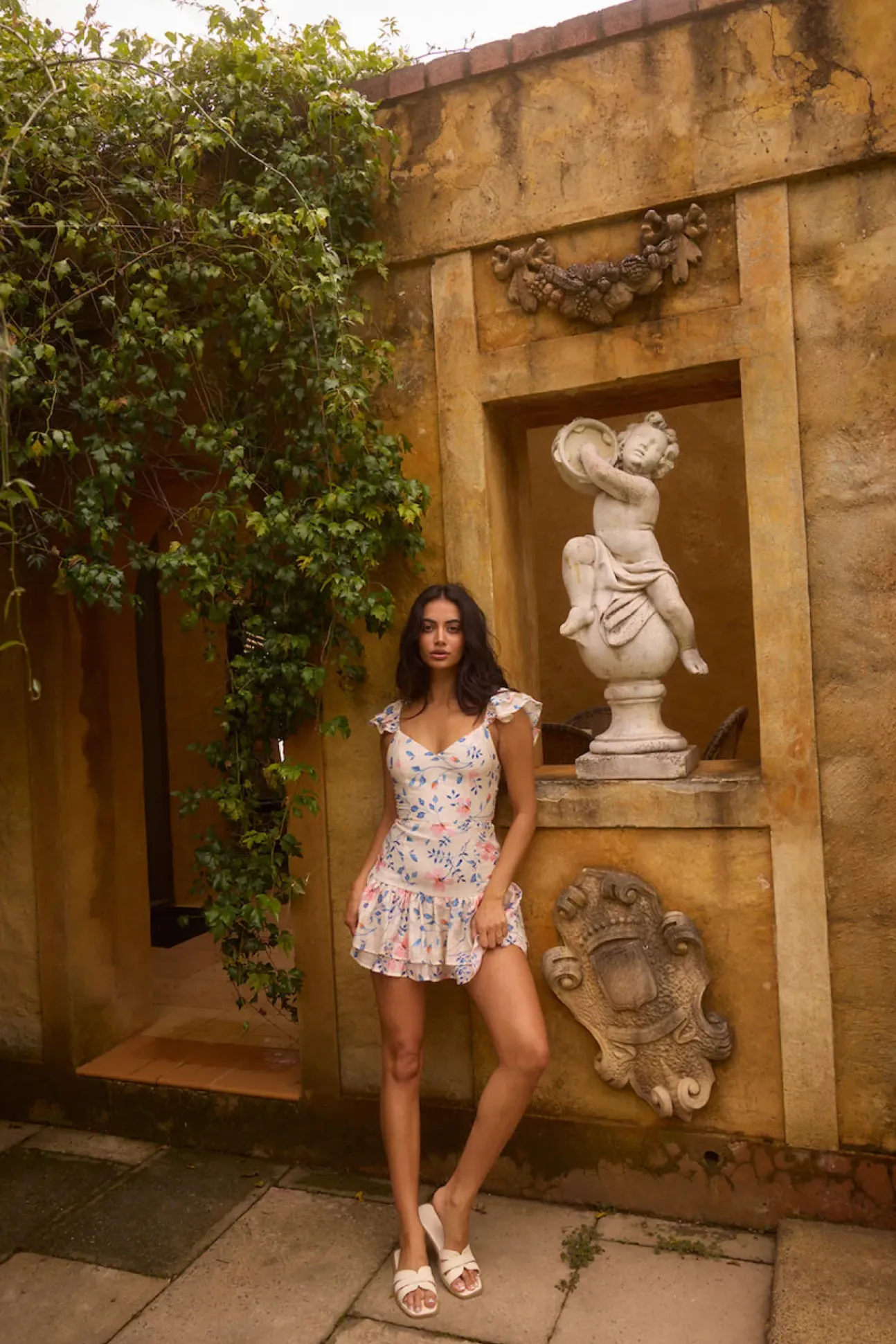 Sunkissed Garden Mini Dress