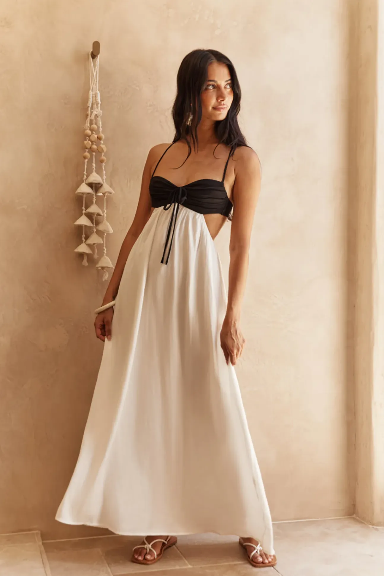 Sun kissed Sands Maxi Dress White