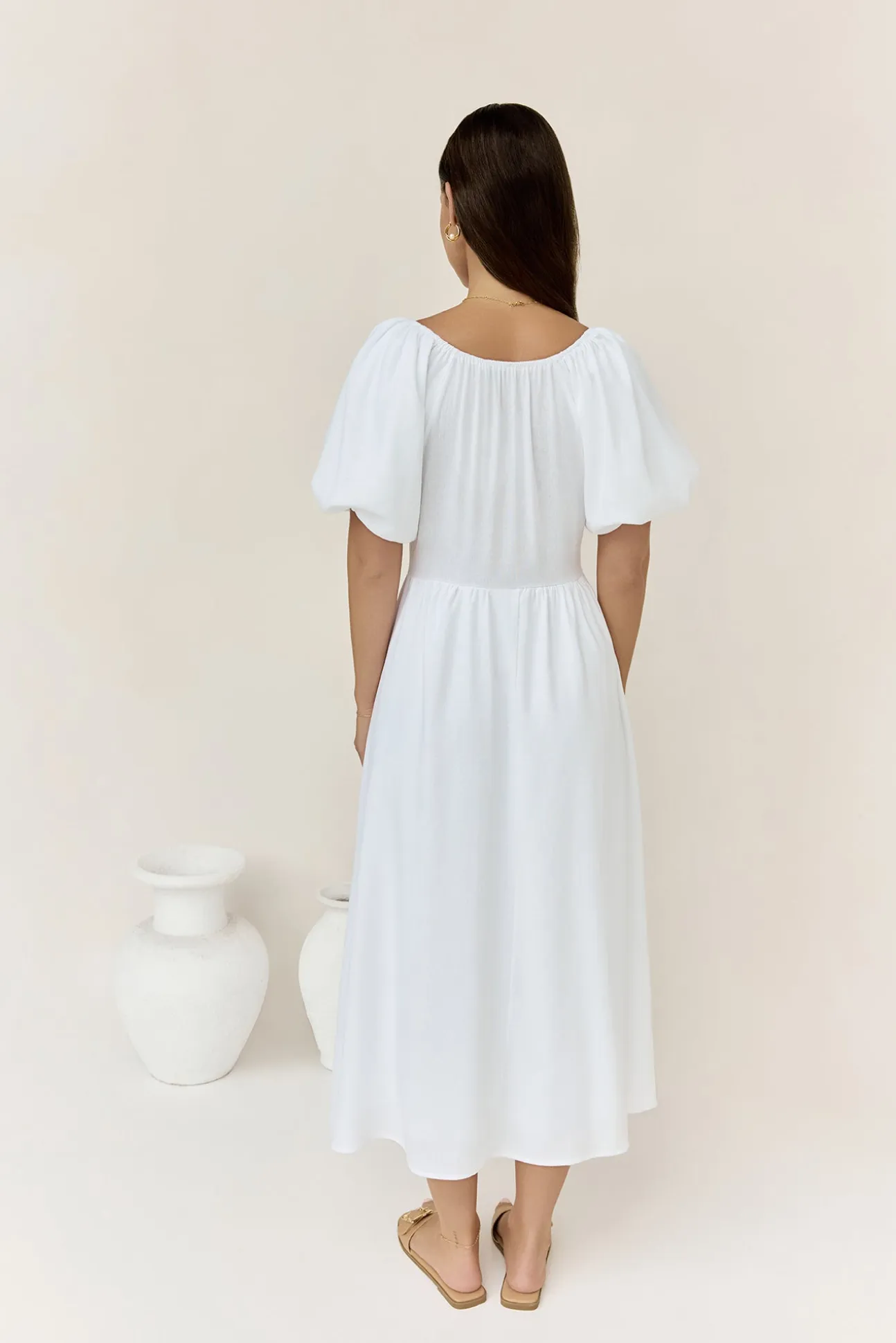 Sunlight Maxi Dress White