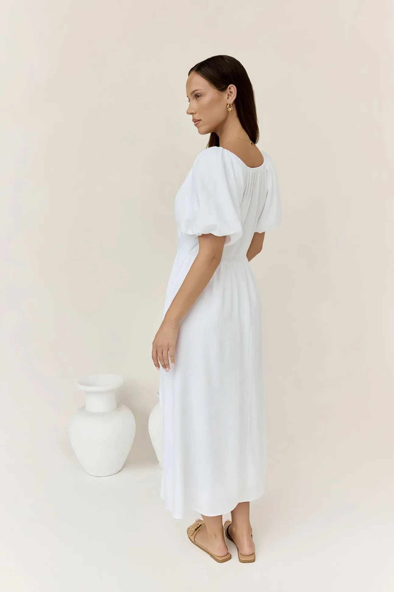 Sunlight Maxi Dress White