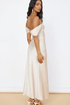 Sunny Reflections Maxi Dress Champagne