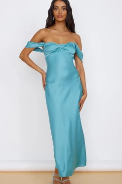Sunny Reflections Maxi Dress Turquoise