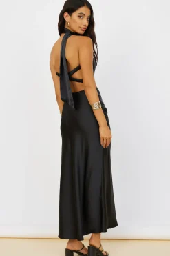 Sunset and Vine Crop Top Black