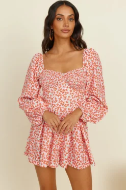 Sweet As Pie Romper Red