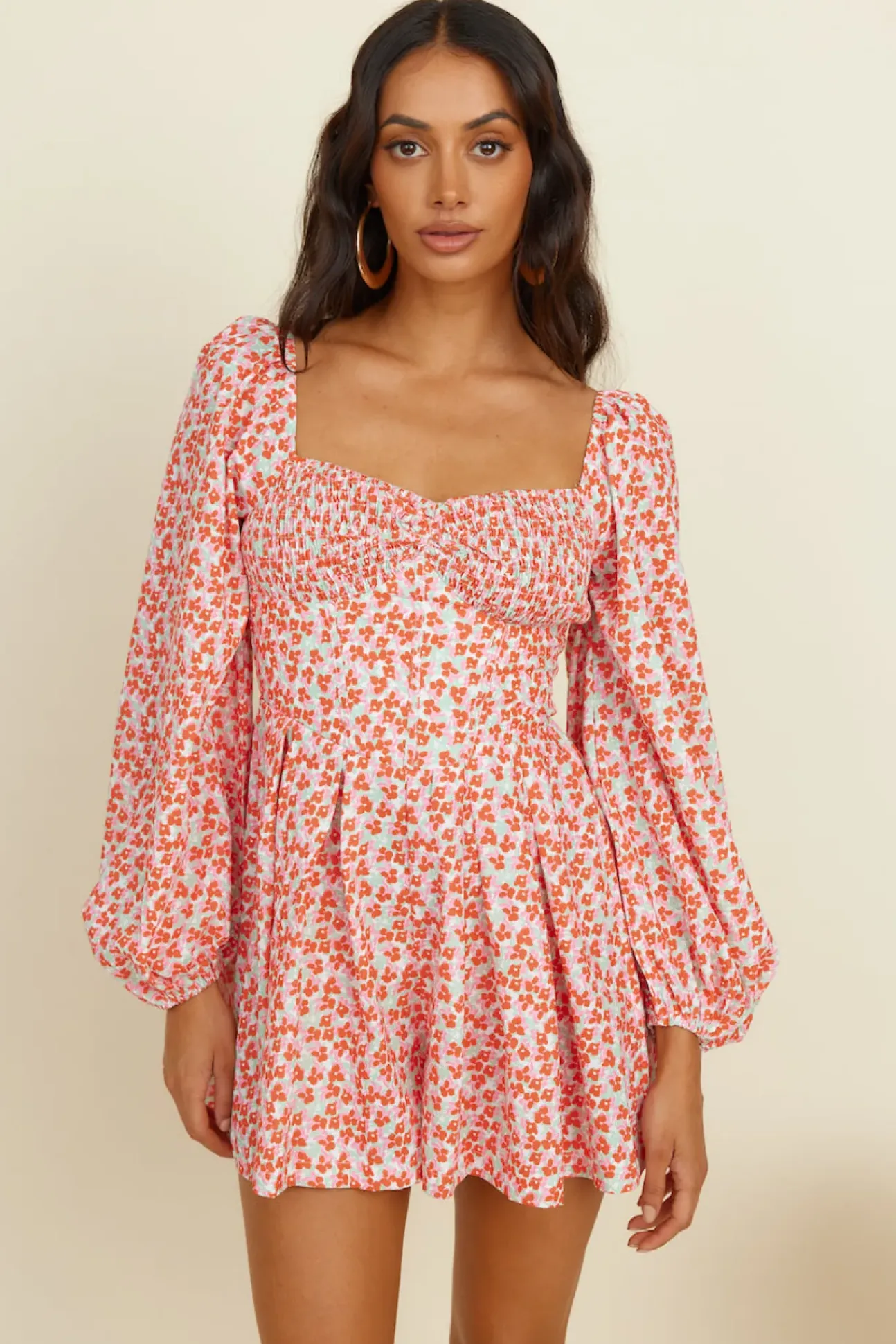 Sweet As Pie Romper Red