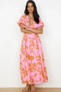 Sweet Darling Maxi Dress Pink