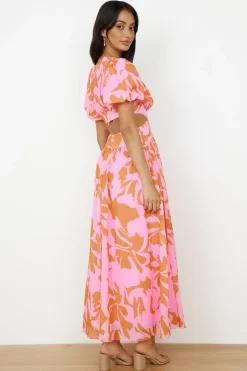 Sweet Darling Maxi Dress Pink