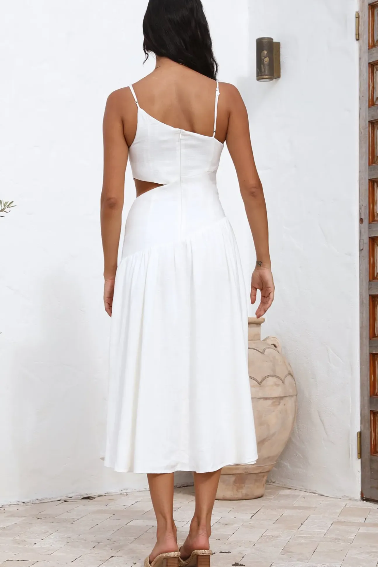 Sweetest Smile Maxi Dress White