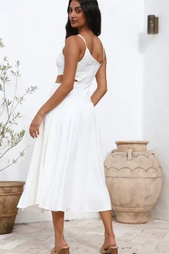 Sweetest Smile Maxi Dress White
