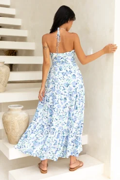 Sweet Love Maxi Dress Blue