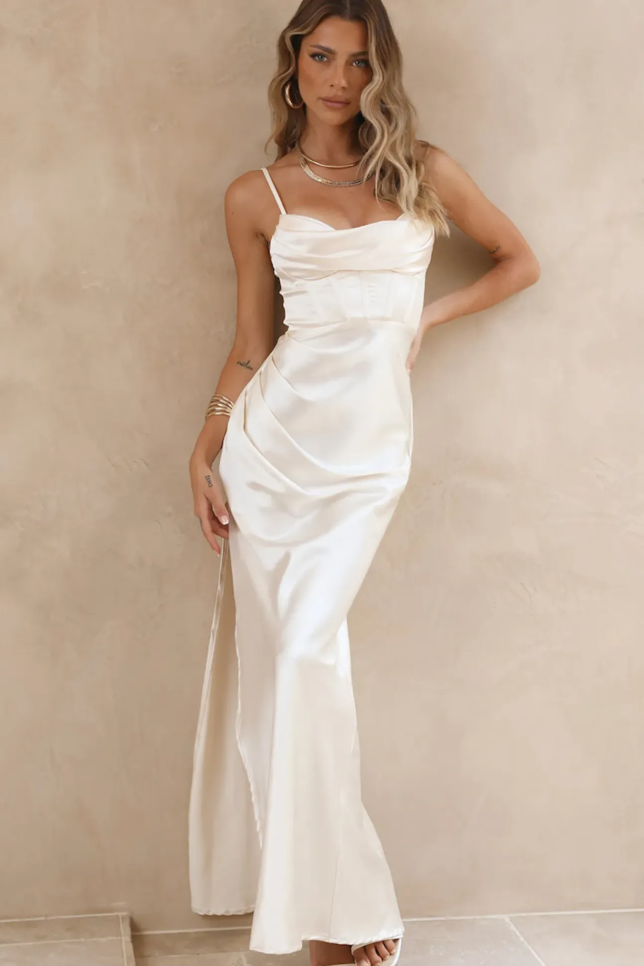 Sweet Nothing Maxi Dress White