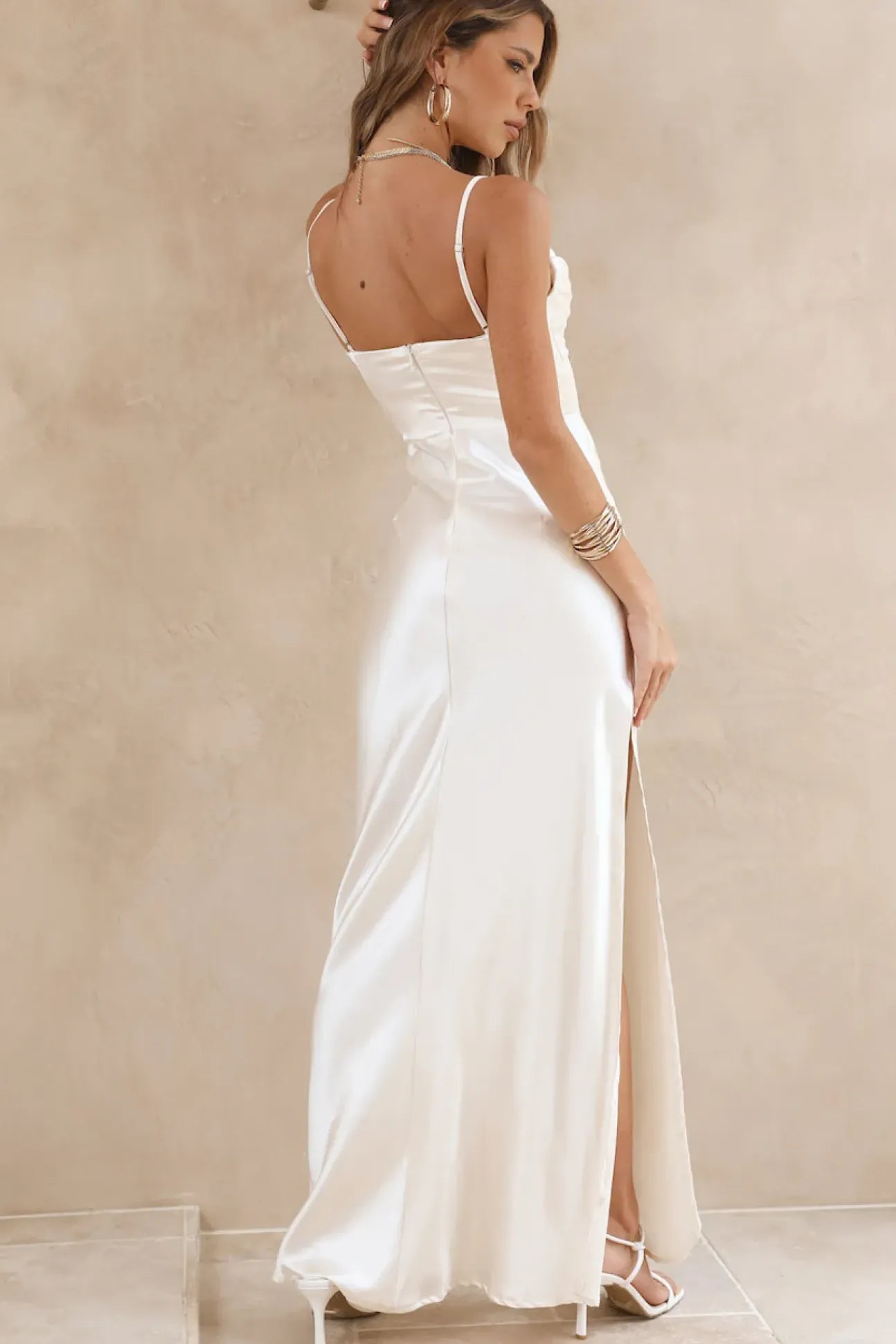 Sweet Nothing Maxi Dress White