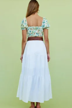 Sweetpea Crop Top Green