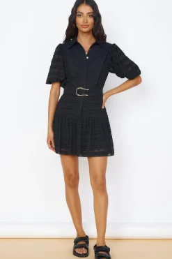Sweet Serenade Dress Black