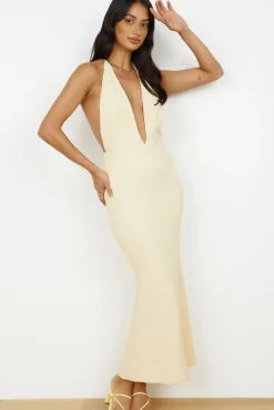 Tainted Love Maxi Dress Yellow