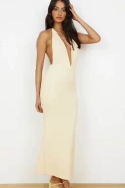 Tainted Love Maxi Dress Yellow