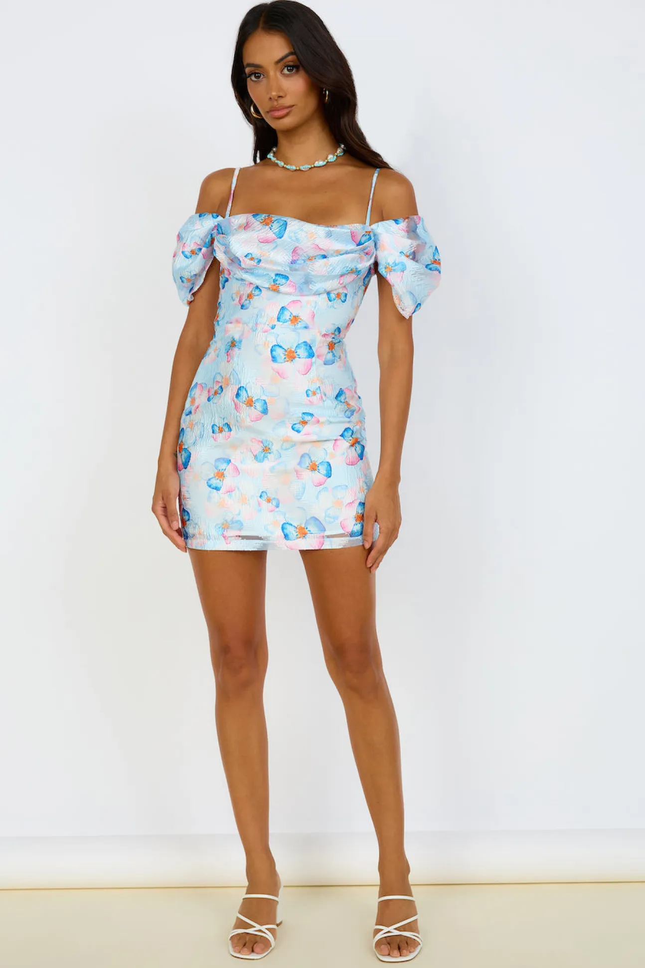Take Me To Paris Dress Blue