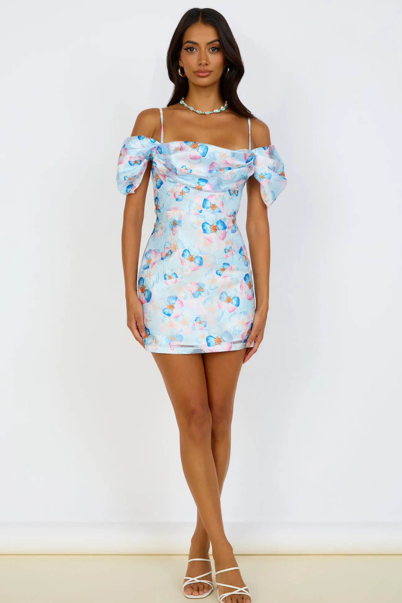 Take Me To Paris Dress Blue