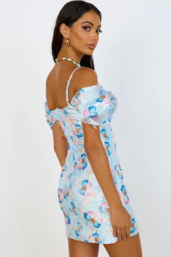 Take Me To Paris Dress Blue