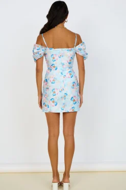 Take Me To Paris Dress Blue