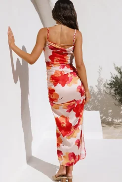 Talk About It Maxi Dress Orange