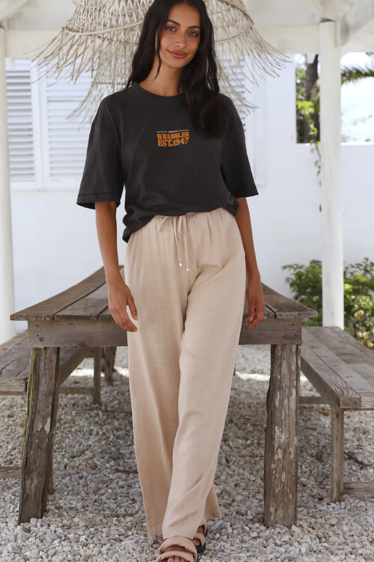 Tangerine Twist Pants Beige