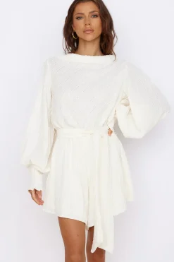 The Last Time Playsuit Cream