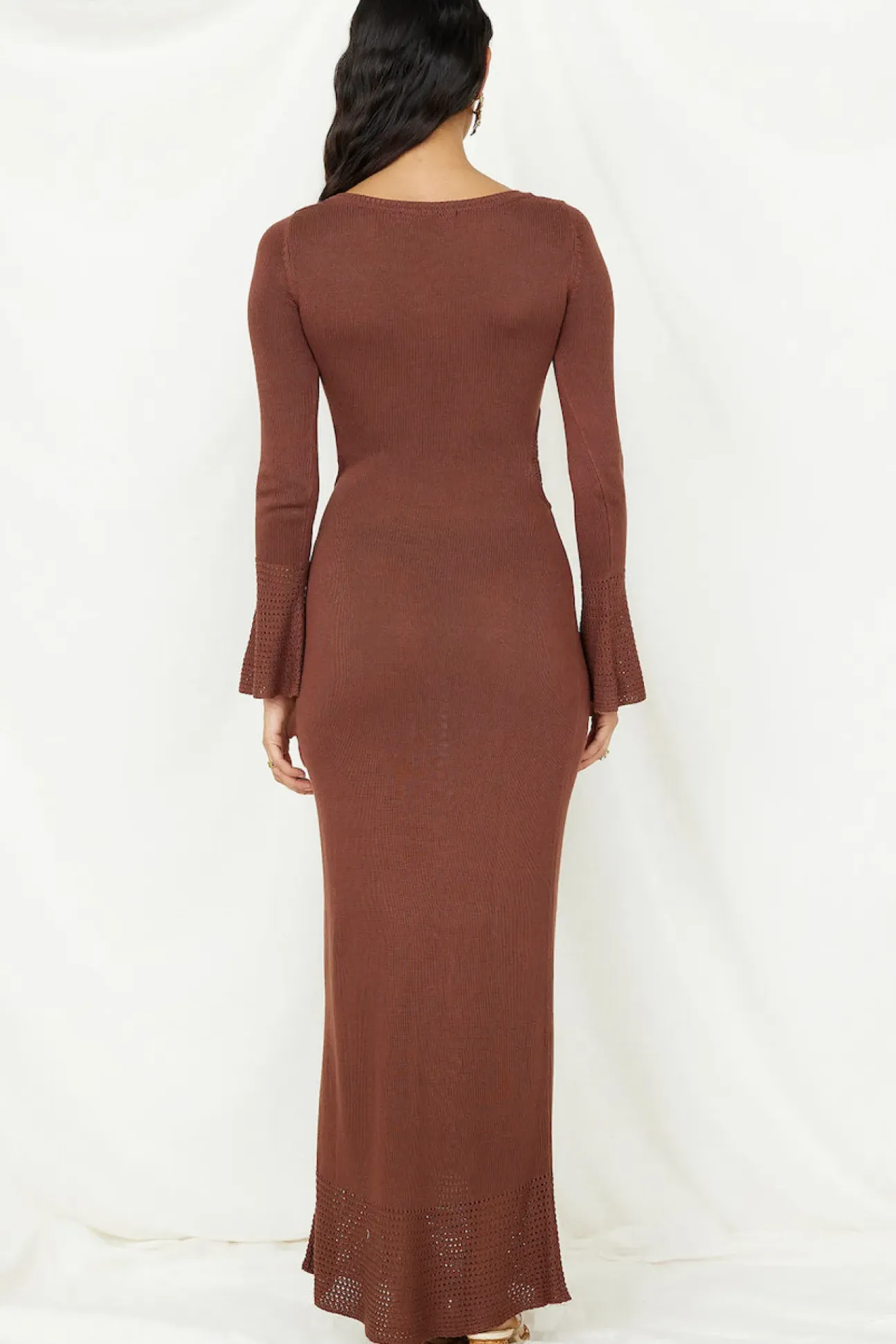 The One That Got Away Maxi Dress Brown
