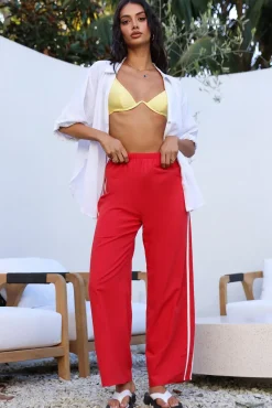 The Open Road Pants Red