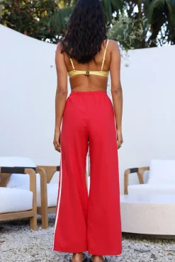 The Open Road Pants Red