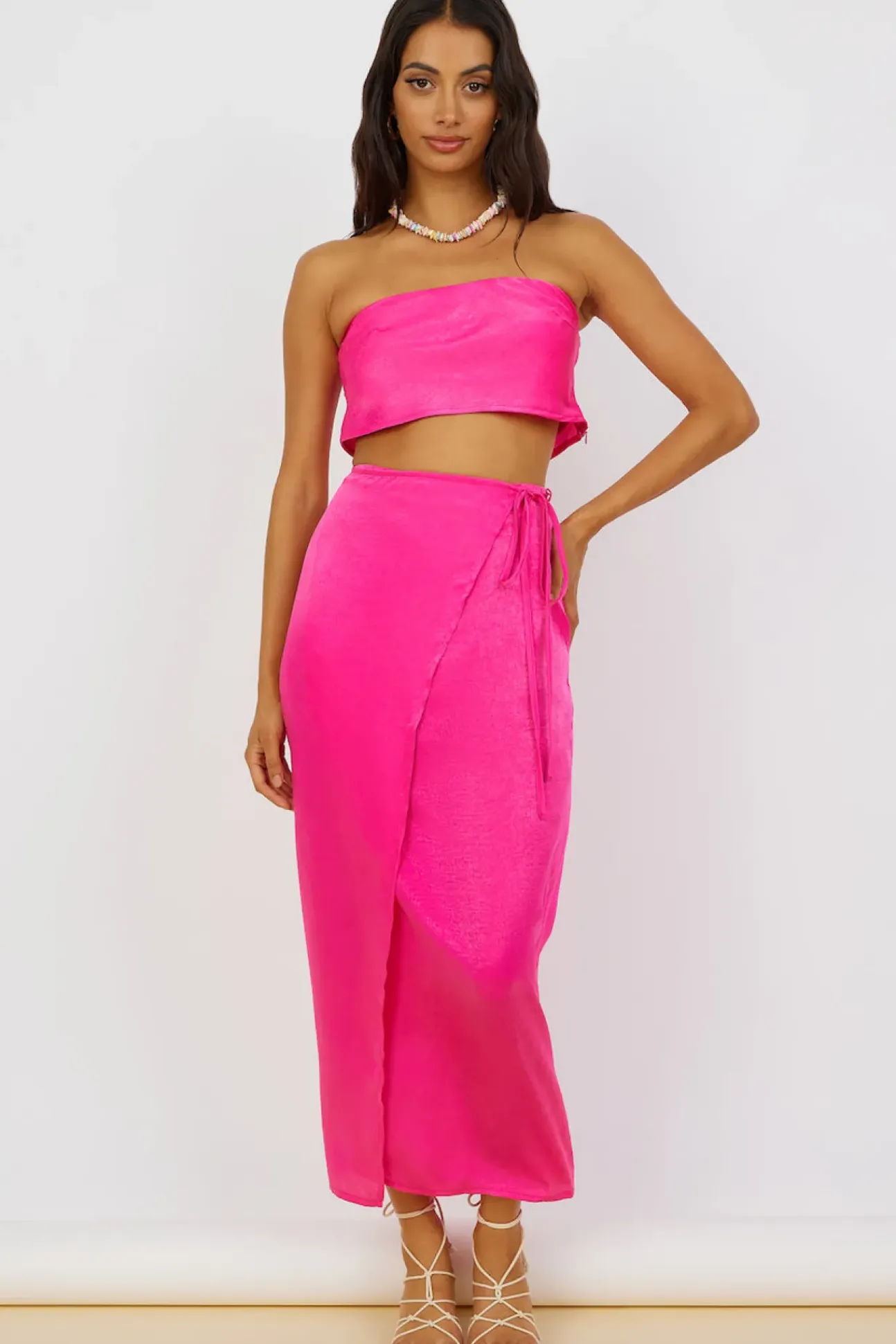 The Right Place Crop Top Pink