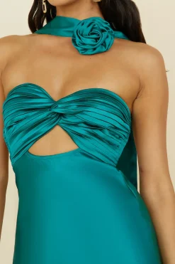 Think About It Maxi Dress Green