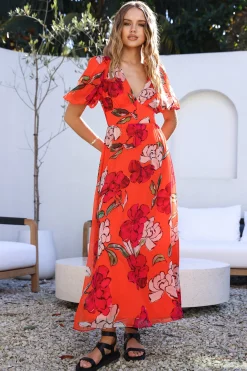 This Love Of Mine Maxi Dress Orange