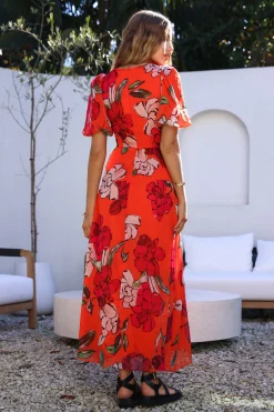 This Love Of Mine Maxi Dress Orange