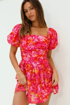 Time Again Mini Dress Pink