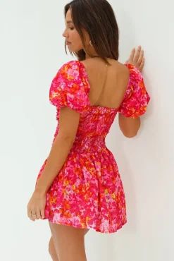 Time Again Mini Dress Pink